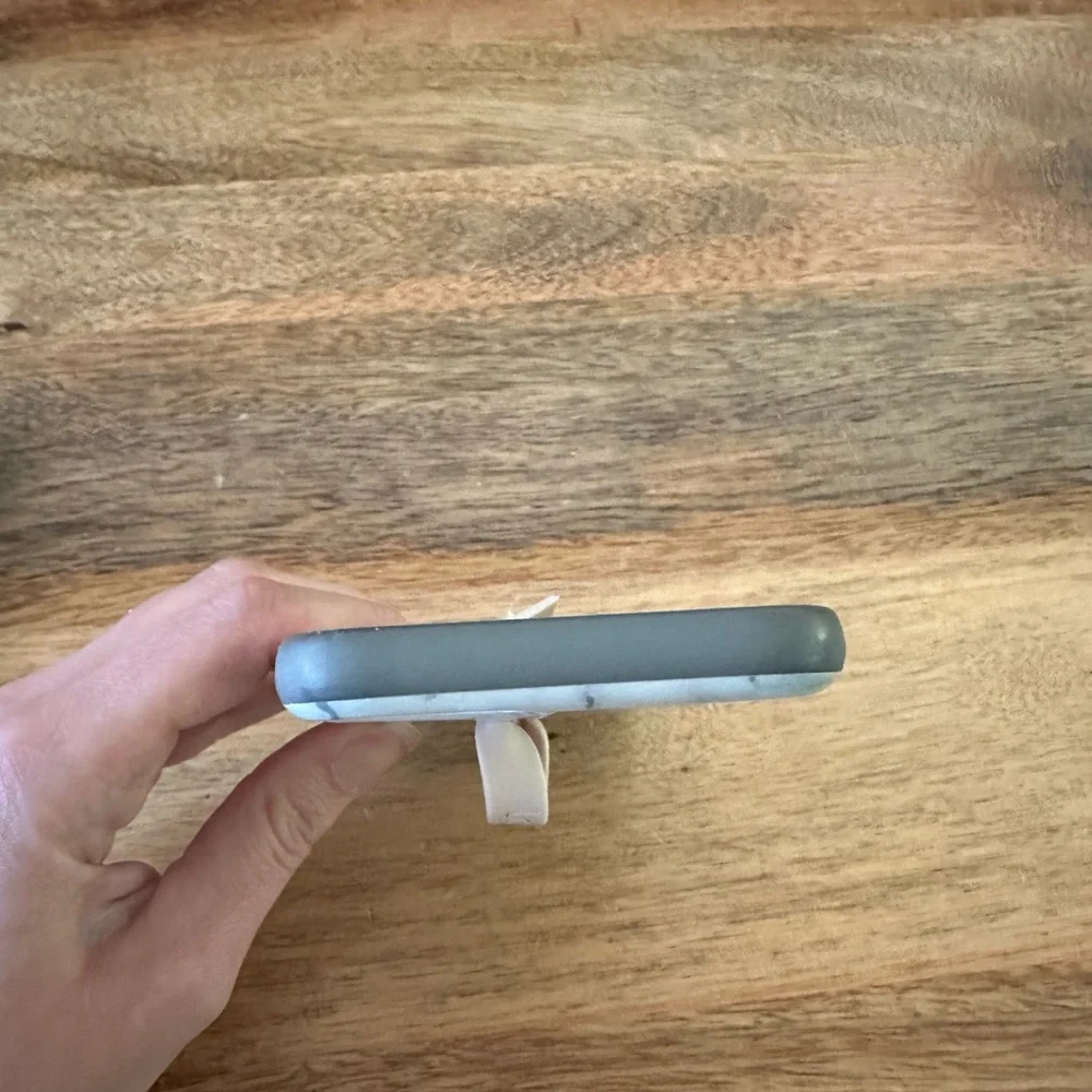 Marble White Loopy iPhone 11 Pro Case with Loop Handle